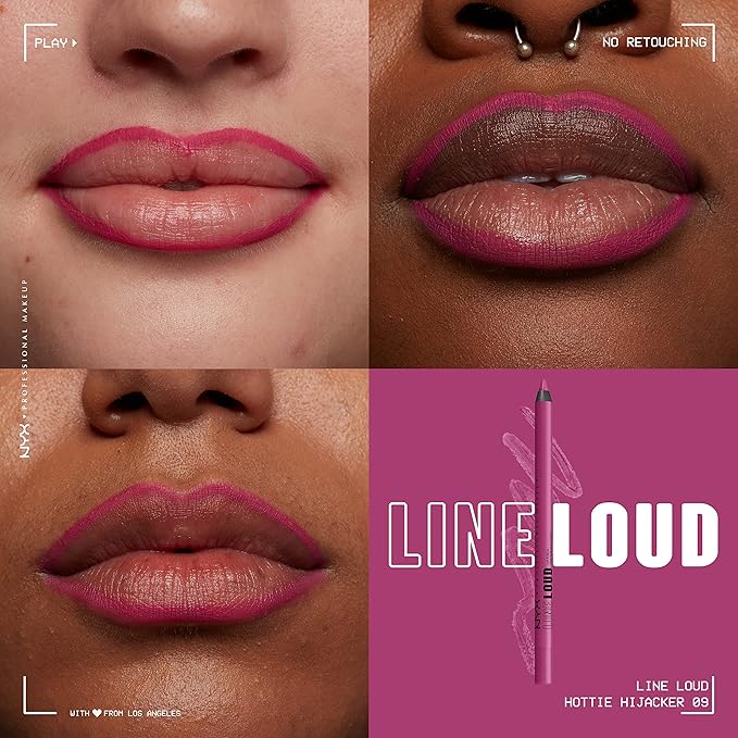 NYX PROFESSIONAL MAKEUP Line Loud Lip Liner, Longwear Longwear