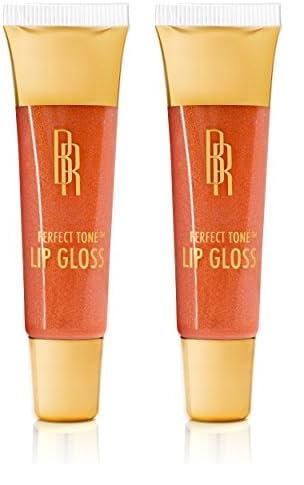 Black Radiance Perfect Tone Lip Gloss, Caramel Kiss, 0.4 Ounce (Pack of 2)