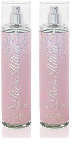 Paris Hilton Heiress for Women - 8 oz Fragrance Mist Spray (Pack of 2)