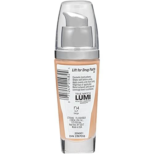 L'Oreal Paris True Match Lumi Healthy Luminous Makeup, fl; oz.