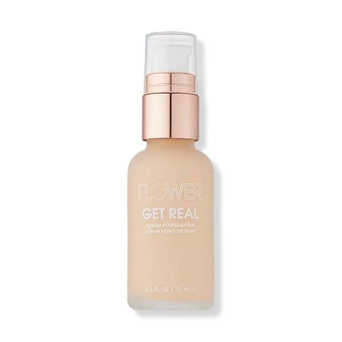 FLOWER BEAUTY Get Real Serum Foundation - Shell, 1 ea