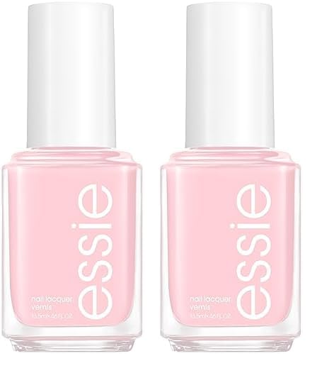 essie Salon-Quality Nail Polish, 8-Free Vegan, Sheer Light Pink, Sugar Daddy, 0.46 fl oz (Pack of 2)