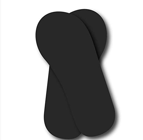 30 Pairs (60Feets) Spray Tanning Feet Pads Black Disposable Sunless Airbrush Tanning Tent Foot Protection