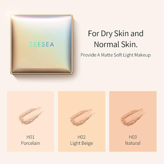 ZEESEA Pressed Powder The British Museum Egypt Series Foundation (H03#Natural)