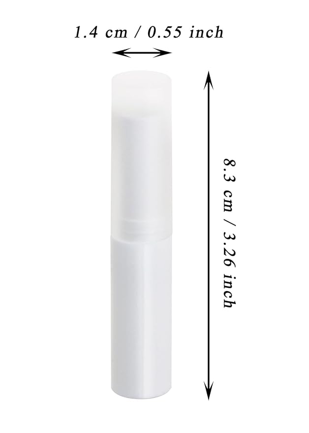 0.14oz Empty Flavored Lip Balm Container Supplies,