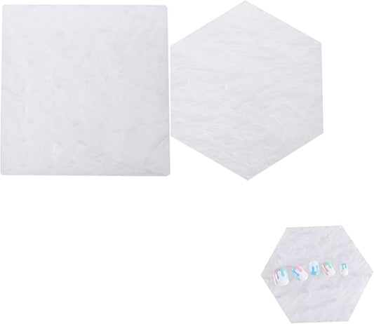 2pcs Nail Art Palette, False Nail Tips Display