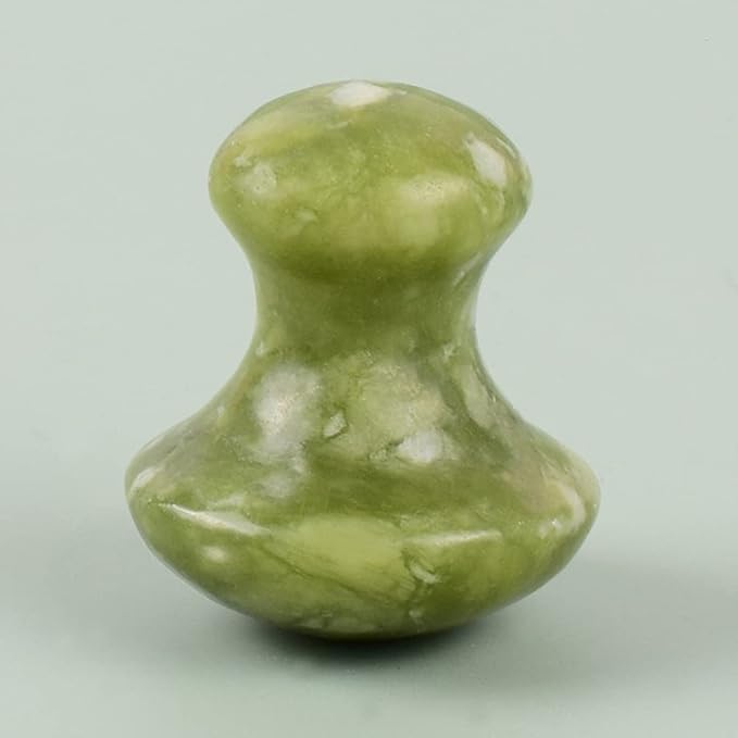 2 Pcs Mushroom Jade Gua Sha Relaxing