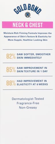 Gold Bond Age Renew Neck & Chest Firming Age Renew Cream, 2 oz., Clinically Tested Skin Firming Cream