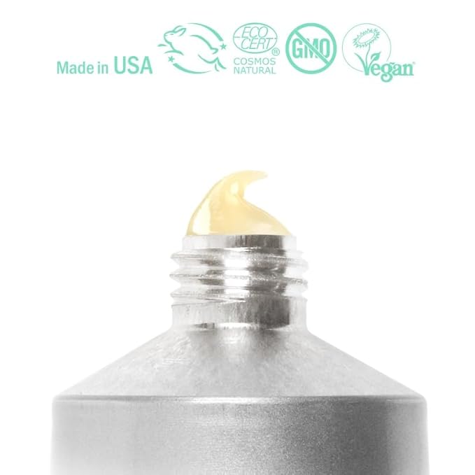 Hurraw! Balmtoo Squeezable Balm, Jasmine Vanilla: Organic.