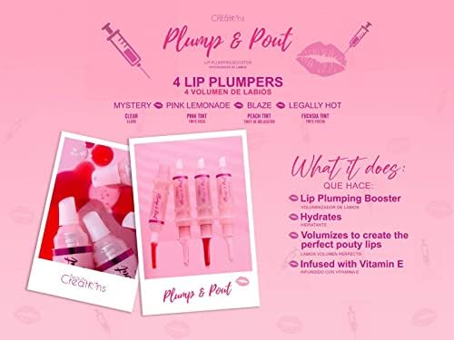 Beauty Creations Plump & Pout Lip Gloss Syringe Lip Plumping Booster (Mystery)