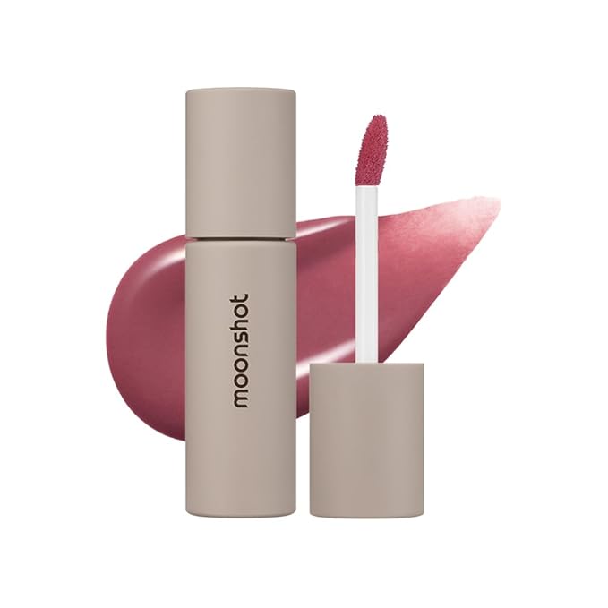 Moonshot KOREA Conscious Fit Mellow Lip Stain Longwear, Weightless, Not Animal Tested,Glow-Boosting, Long-Lasting, Comfortable, Non-Sticky,k-beauty, (Space Rose, 05)