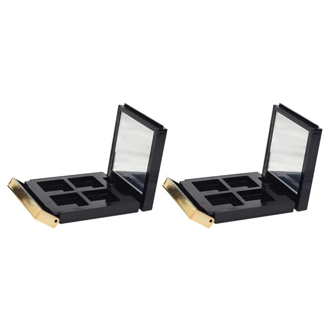 Empty Makeup Palette 2PCS Eyeshadow Makeup Palette