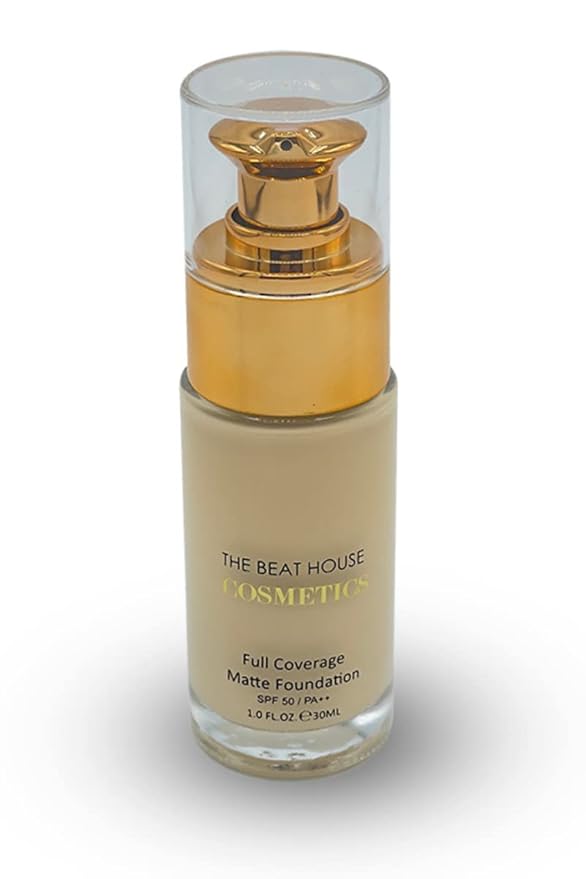 Full Coverage Matte Foundation (Ivory) | SPF 50/ Stay |