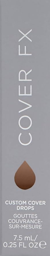 COVER FX Custom Cover Drops, Multi-Use Shade-Adjusting Liquid Deep 2