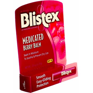 Blistex Medicated Berry Balm SPF 15 oz