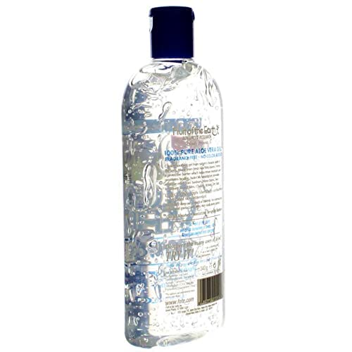 Fruit of the Earth Moisturer Gel, Aloe Vera, 12 Ounce