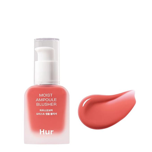 Moist Ampoule Blusher, Buildable Water-based Formula, Infused with 20ml
