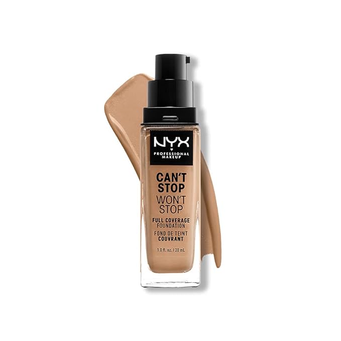 NYX PROFESSIONAL MAKEUP Can't Stop Won't Stop Foundation, Neutral Buff