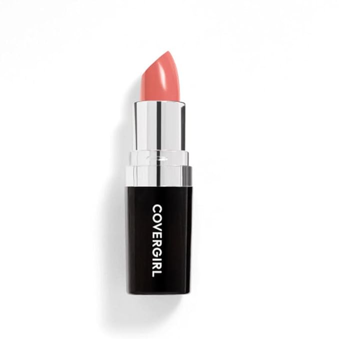 COVERGIRL Continuous Color Lipstick Bronzed Peach 015, Vitamin A & E, .13 fl oz,Moisturizing Lipstick, Long Lasting Lipstick, Extended Palette of Shades, Keeps Lips Soft