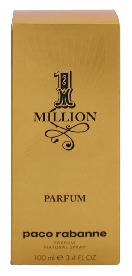 Paco Rabanne 1 Million Parfum Men Parfum Spray 3.4 oz