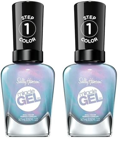Sally Hansen Miracle Gel Nail Polish, Shade Let's Get Digital, 0.5 Fl Oz (Pack of 2)