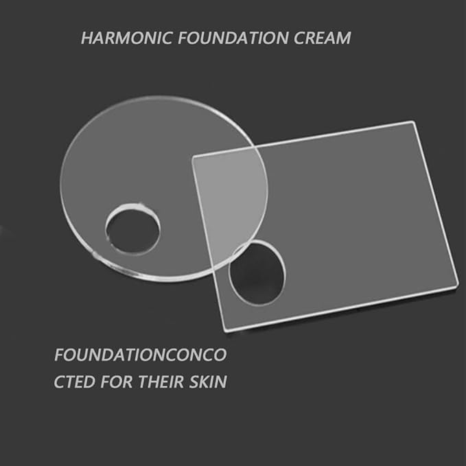 3 PCS Acrylic Cosmetic Makeup Palette Liquid Foundation