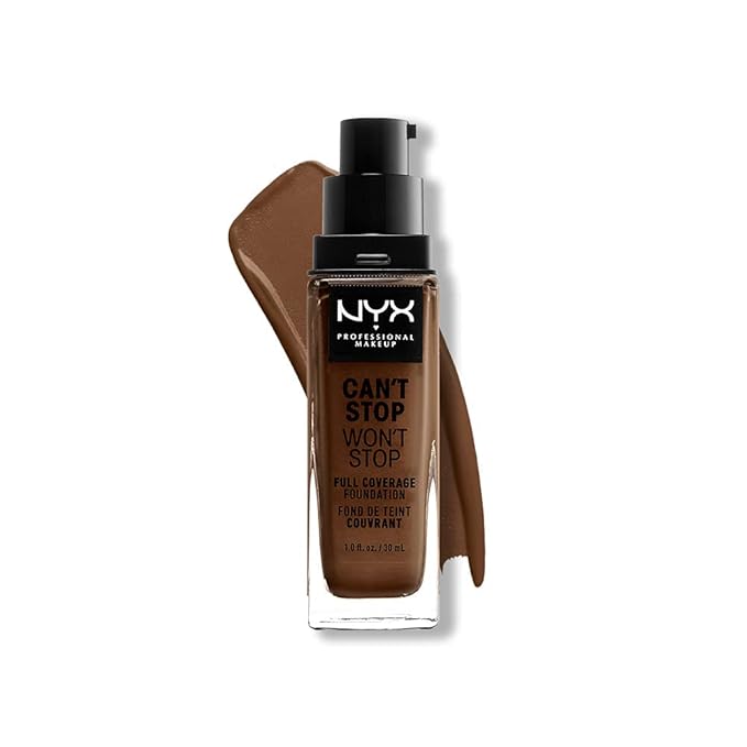 NYX PROFESSIONAL MAKEUP Can't Stop Won't Stop Foundation, - Deep
