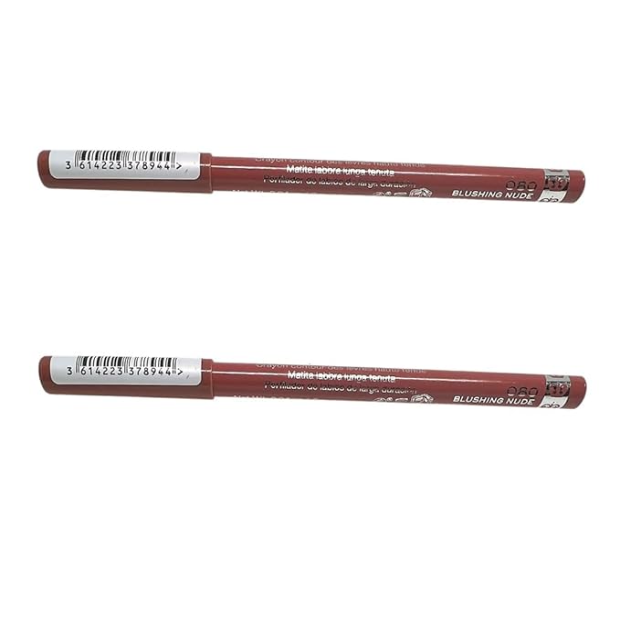 Rimmel Pack of 2 1000 Kisses Lip Liner,