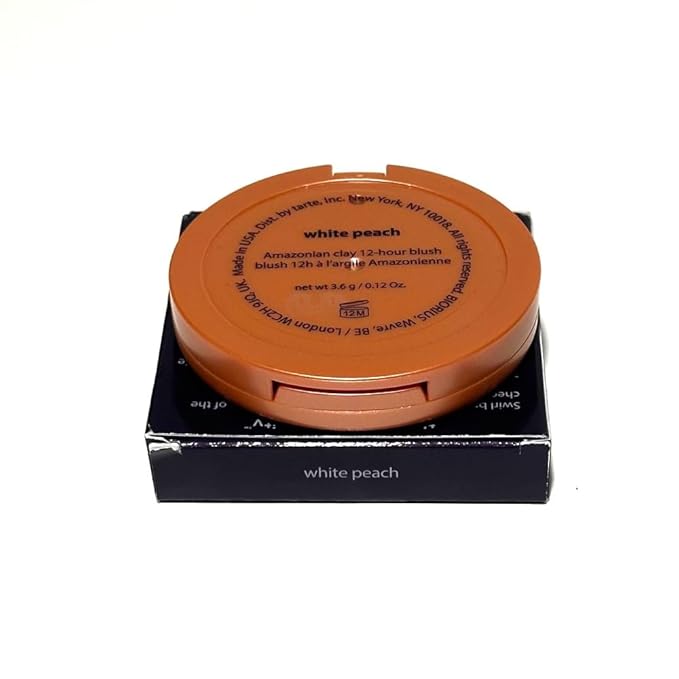 Tarte Amazonian Clay 12-Hour Blush White Peach 0. 12 oz