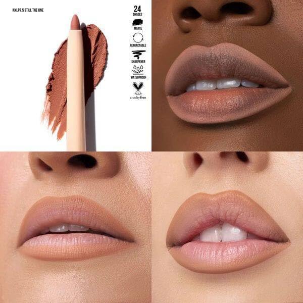Retractable Waterproof Lip Liner with Built-in Sharpener by Beauty Creations NUDEX Collection (Still The One 7.5)