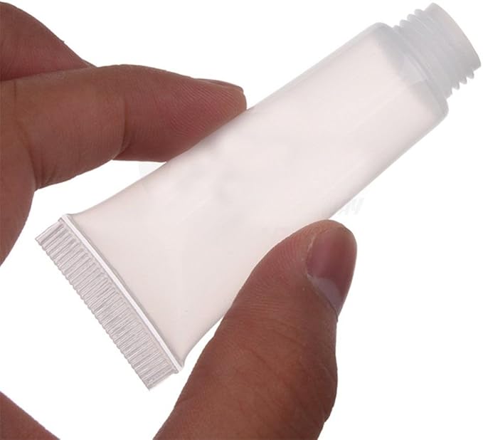 FZBNSRKO 50 pcs 10ml Mini Empty Tubes Lip 10ml