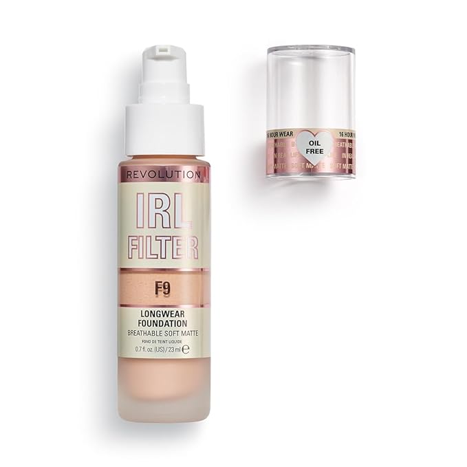 Revolution Beauty, IRL Filter Longwear Foundation, Soft &