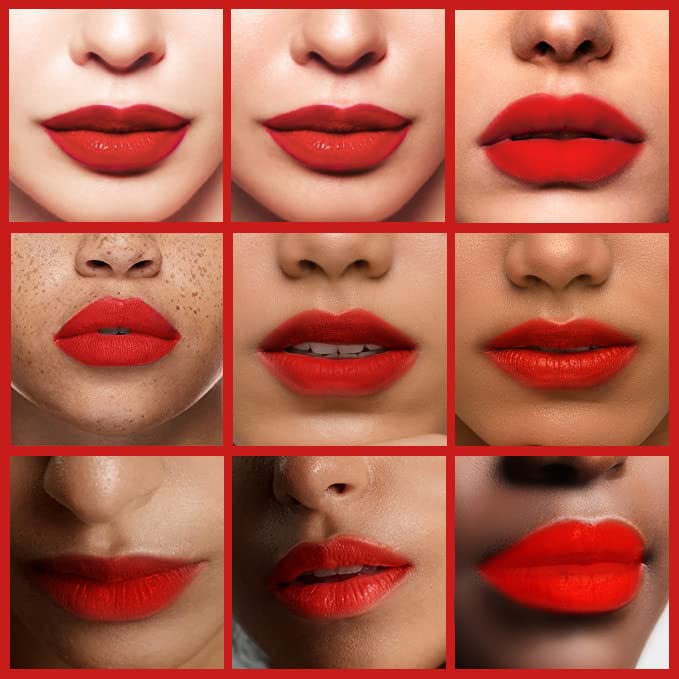 Long Lasting Lip Stain for Lips and Cheek Tint | High Pigment Color | lightweight Matte Finish | Weightless | Full Coverage | Twist Velvet Tint #1 (No.1)