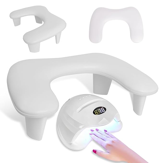 Nail arm rest for nail