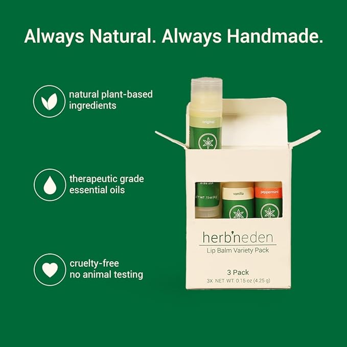 Herb’N Eden Lip Balm Variety Pack