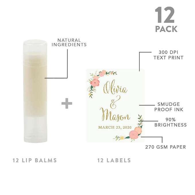 Andaz Press Personalized Bridal Shower Bachelorette Florals,