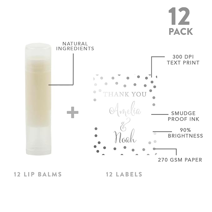 Andaz Press Personalized Wedding Party Lip Groom