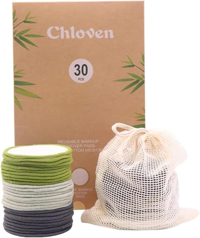 Chloven 30 pack reusable makeup