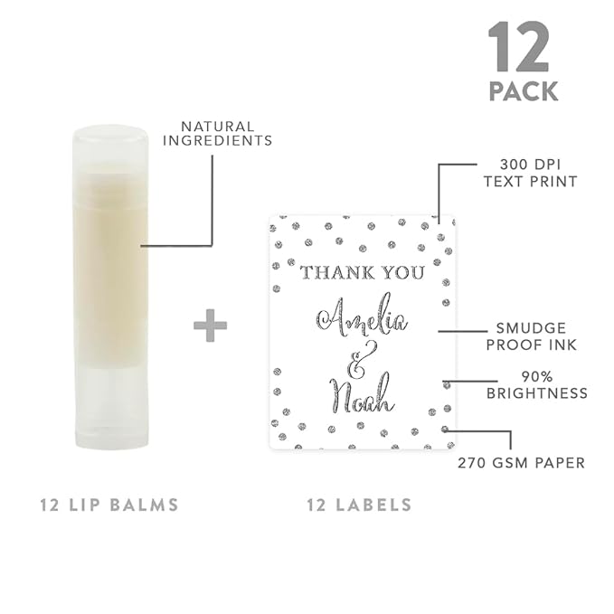 Andaz Press Personalized Wedding Party Lip Groom