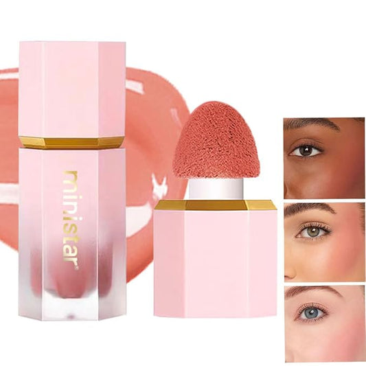 Liquid Blush Makeup, Cream Blush for Cheeks, Waterproof