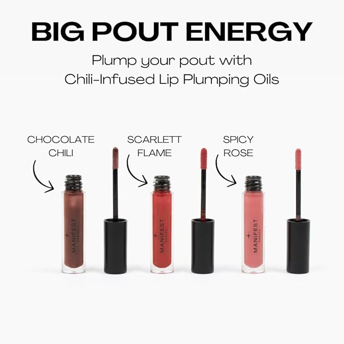 BIG POUT ENERGY, Chili-Infused Lip Plumping