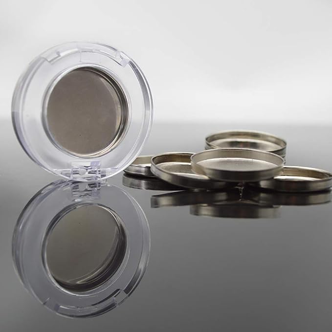 50 Pcs 26mm Empty Round Metal Tin Palette