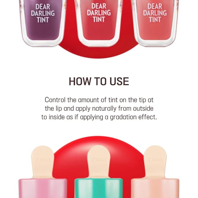 ETUDE Dear Darling Water Gel Tint Ice Cream Darling