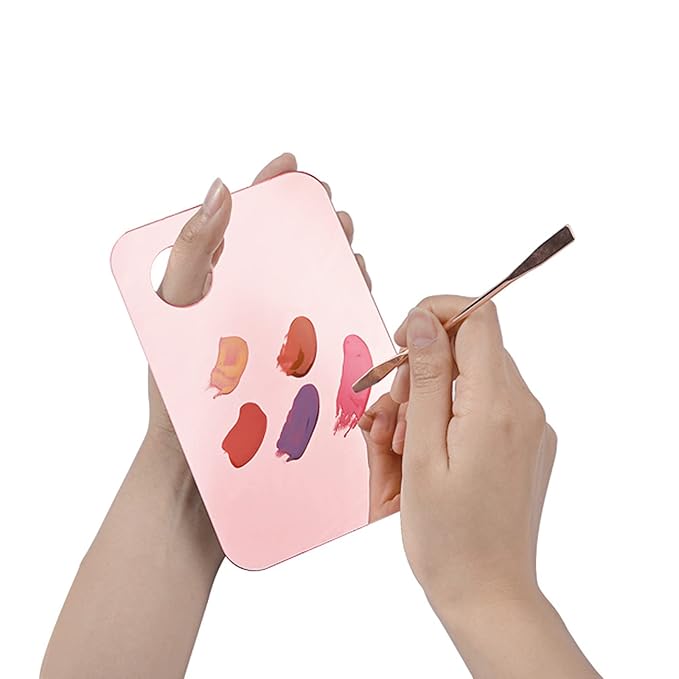 1 Pc Acrylic Cosmetic Makeup Palette Tray Foundation Mixing