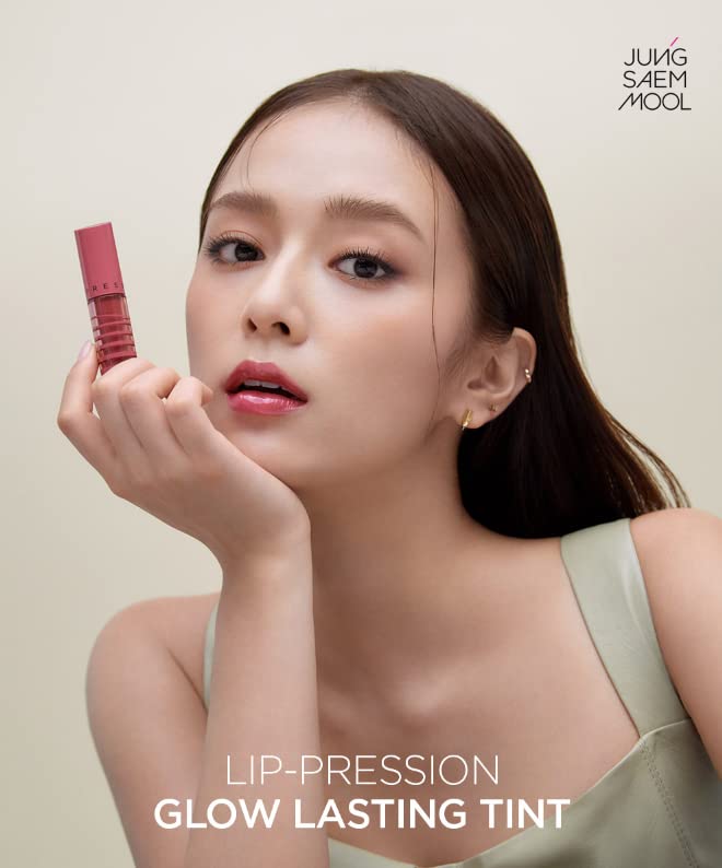 JUNG SAEM MOOL OFFICIAL LIP-PRESSION Glow lasting Tint (Soft Beige)