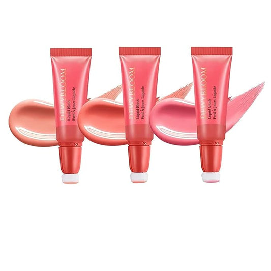 3 Color Liquid Blush,Soft Cream Lightweight Beauty Blush.(101#