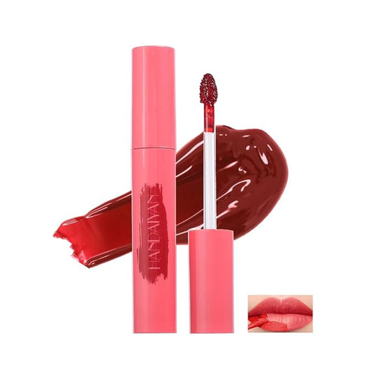 Wonder Blading Lip Stain Peel Off Masque, 6 Colors Tattoo Peel Off Mask, Matte Finish Peel Off Lip Stain, Waterproof & Transfer Proof Nude Lip Tint, Lip Tatoo Peel Lip Tint, 02# Cherry Red