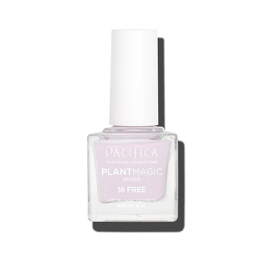 Pacifica Natural Nail Polish – Plant Magic Lilac Purple Nail Polish - Plant Based, Non-Toxic & Clinically Tested - Lasting Colors, Glossy, Chip-Resistant, Clean Beauty, Dermatologist Approved Lilac