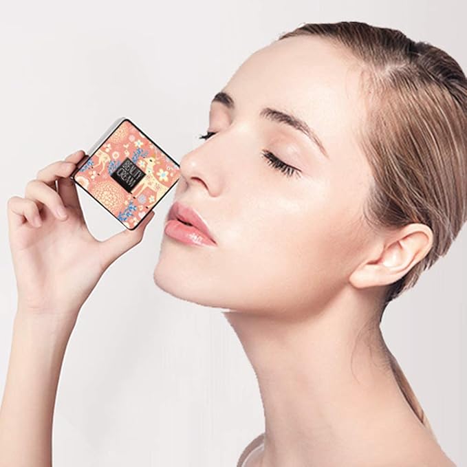 GL-Turelifes Mushroom Head Air Cushion Foundation CC Cream Concealer (BlanchedAlmond)