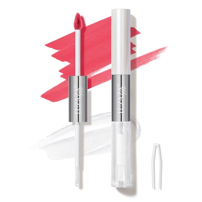Lip Stain Peel Off + Lip Oil Dual Long